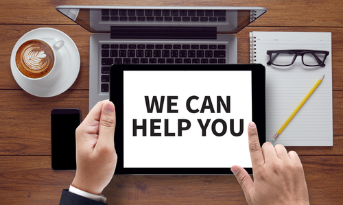 we can help you